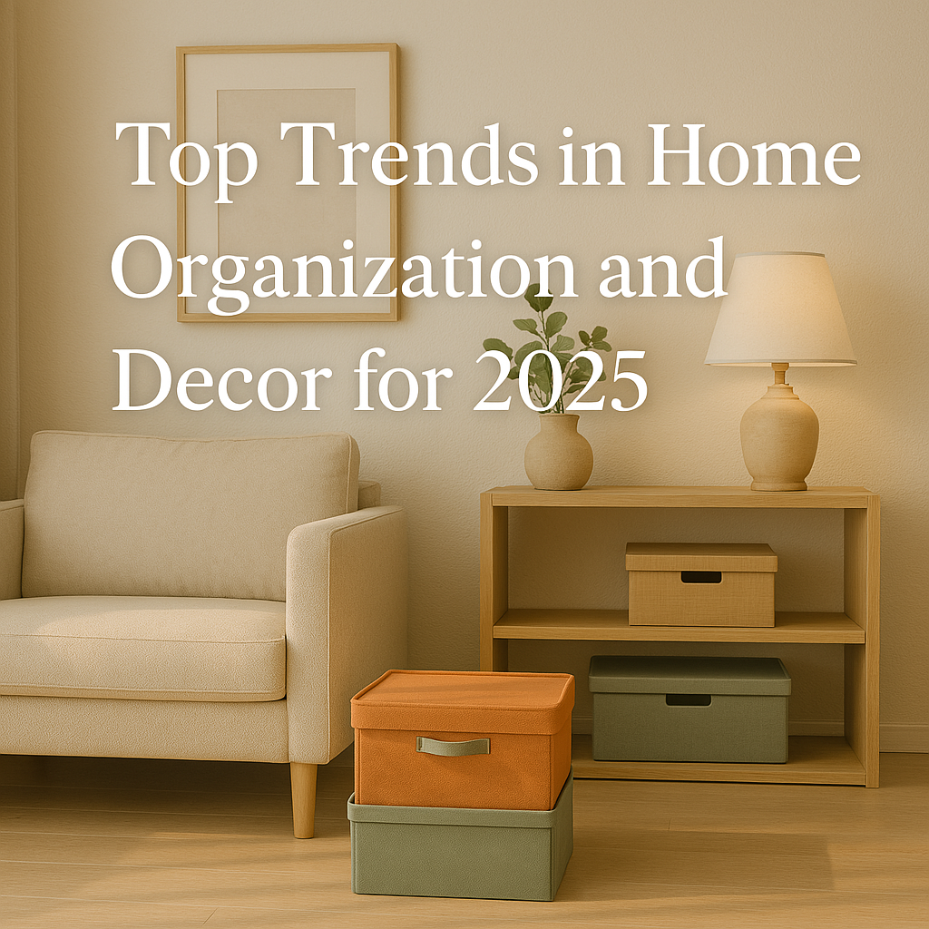 Top Trends in Home Organization and Decor for 2025