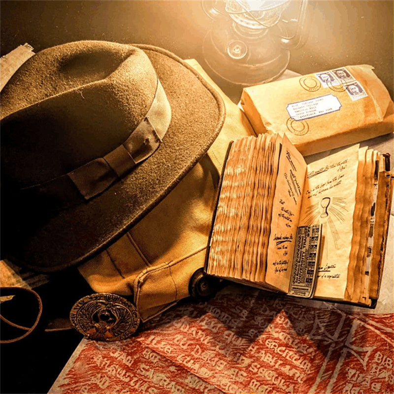 Indiana Jones Style Diary Prop