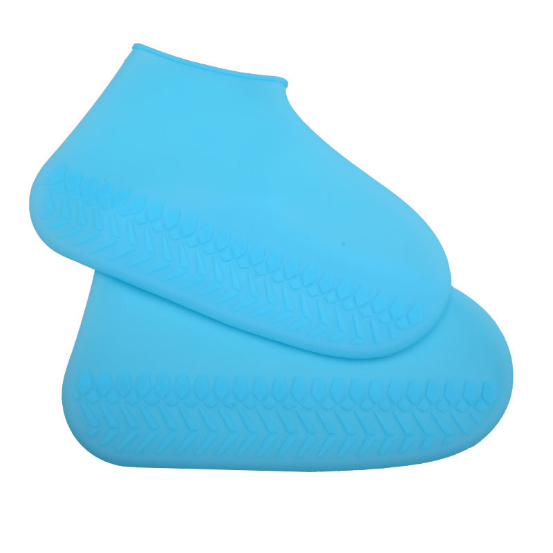 Waterproof Silicone Overshoes - Non-Slip, Flexible, and Foldable Travel Shoe Covers