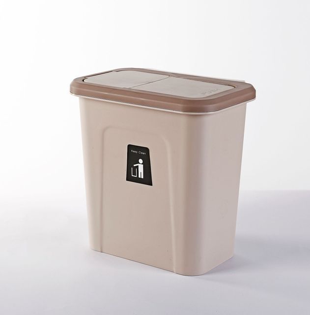 Wall-Mounted Kitchen Trash Bin – Space-Saving Hanging Waste Bin for Cabinets & Countertops