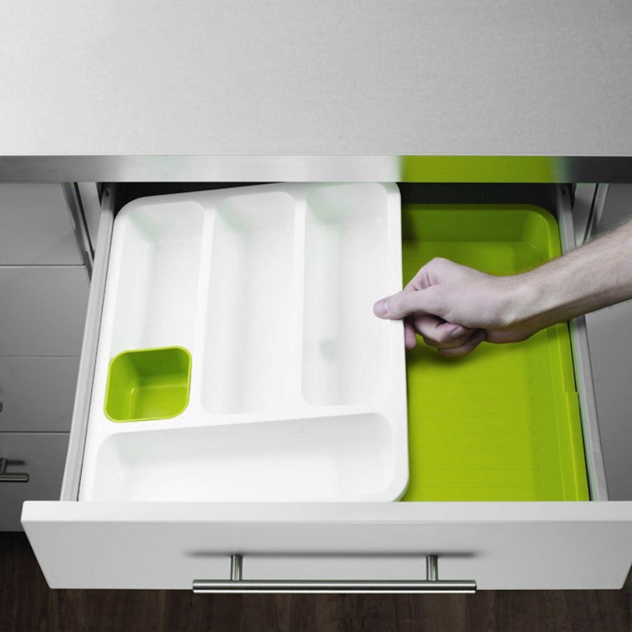 Ultimate Retractable Kitchen Drawer Organizer – Adjustable Space Saver (360*280*60mm)