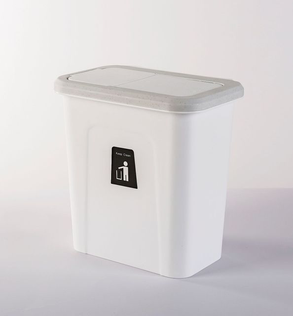 Wall-Mounted Kitchen Trash Bin – Space-Saving Hanging Waste Bin for Cabinets & Countertops