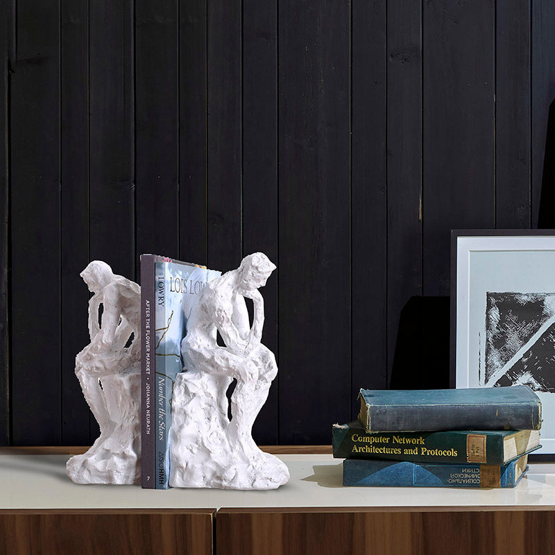 Modern Thinkers Book Stopper – Sleek, Innovative Bookend for Contemporary Home & Office Décor