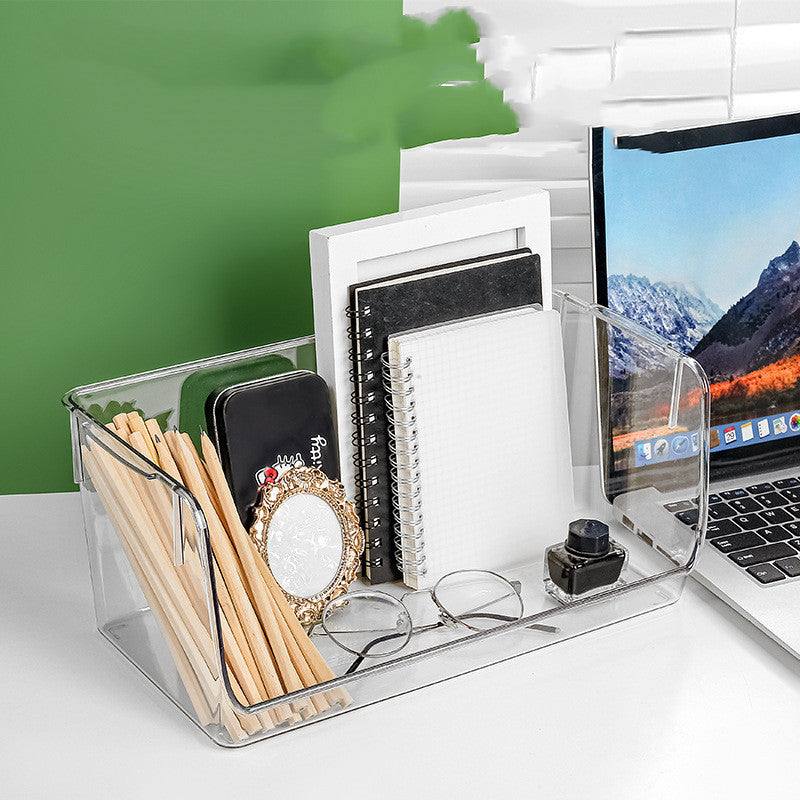 Sleek Desktop Storage Box Organizer – Elevate Your Home Office