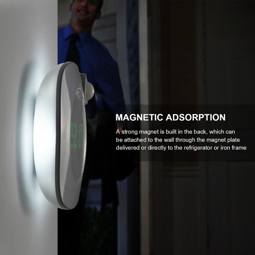 Smart Magnetic LED Motion-Sensing Night Clock