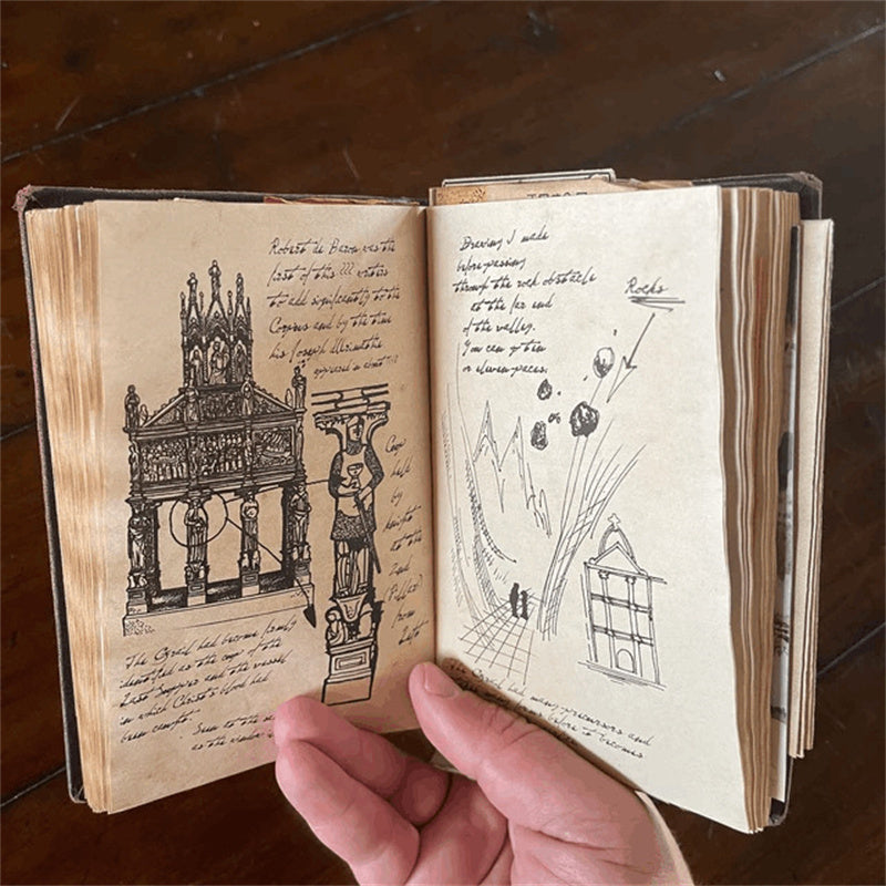 Indiana Jones Style Diary Prop