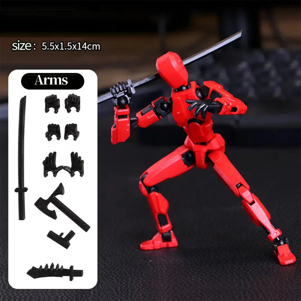 Multi-Jointed Shapeshift Robot Action Figure