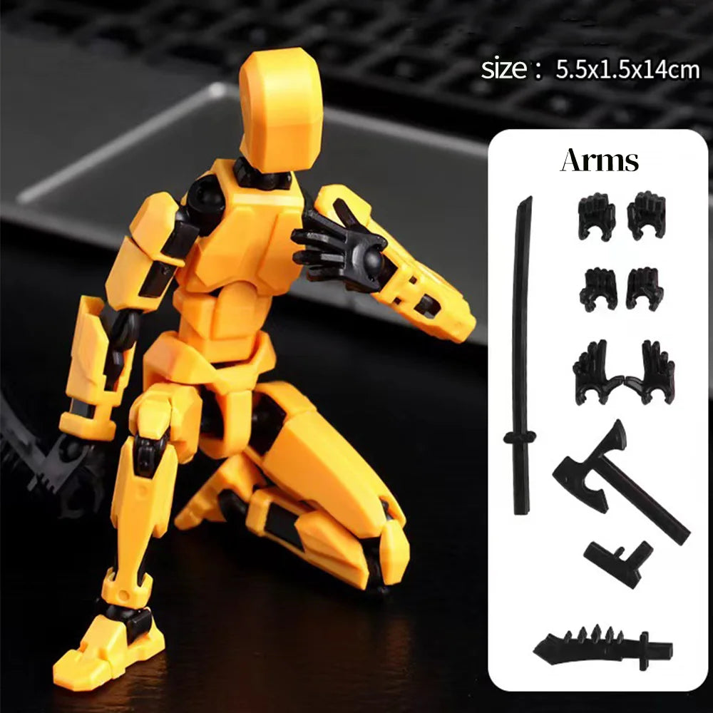 Multi-Jointed Shapeshift Robot Action Figure