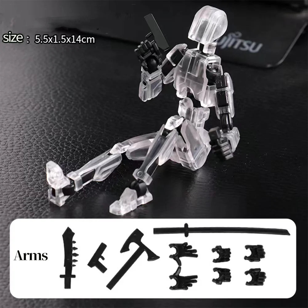 Multi-Jointed Shapeshift Robot Action Figure