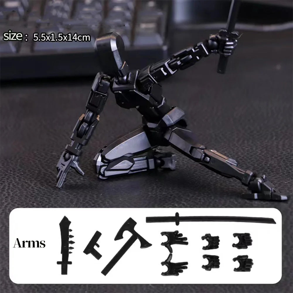 Multi-Jointed Shapeshift Robot Action Figure