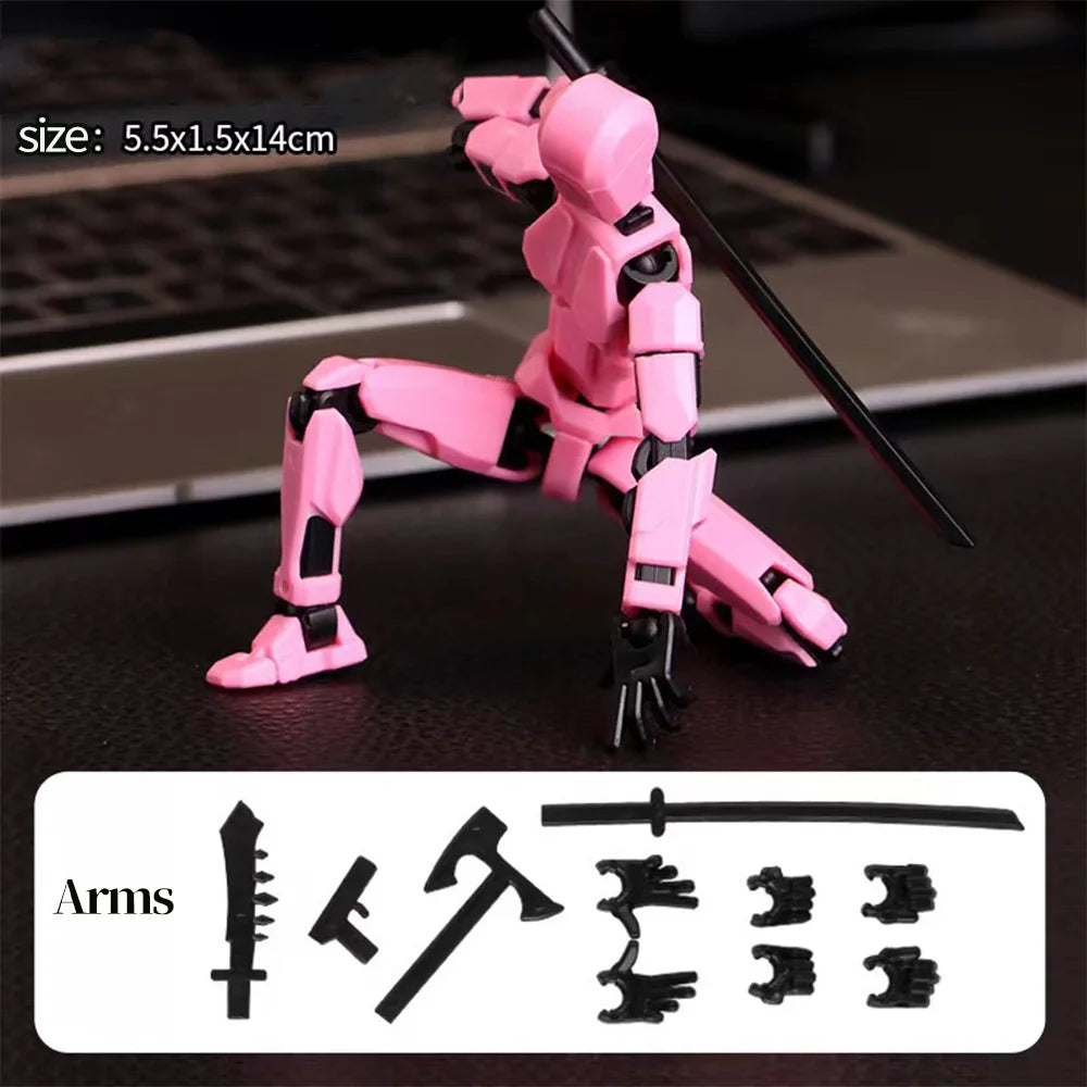 Multi-Jointed Shapeshift Robot Action Figure