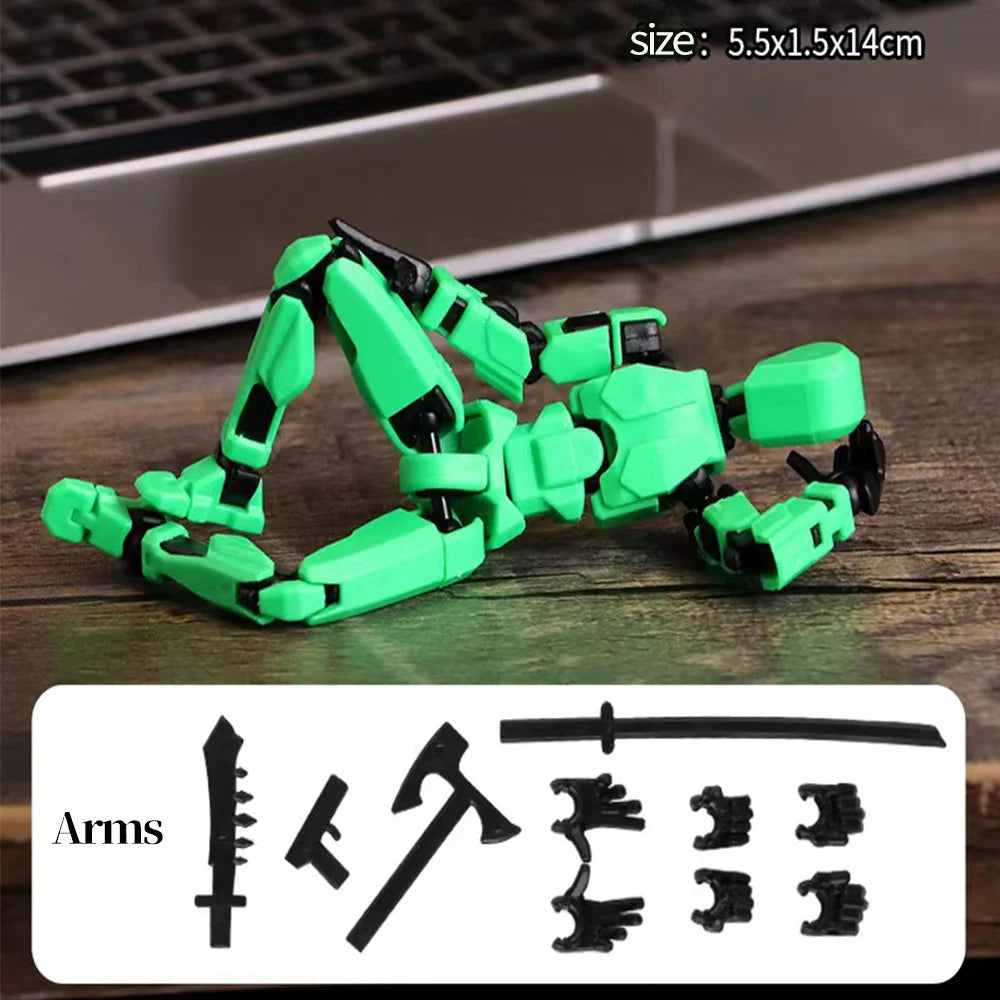 Multi-Jointed Shapeshift Robot Action Figure