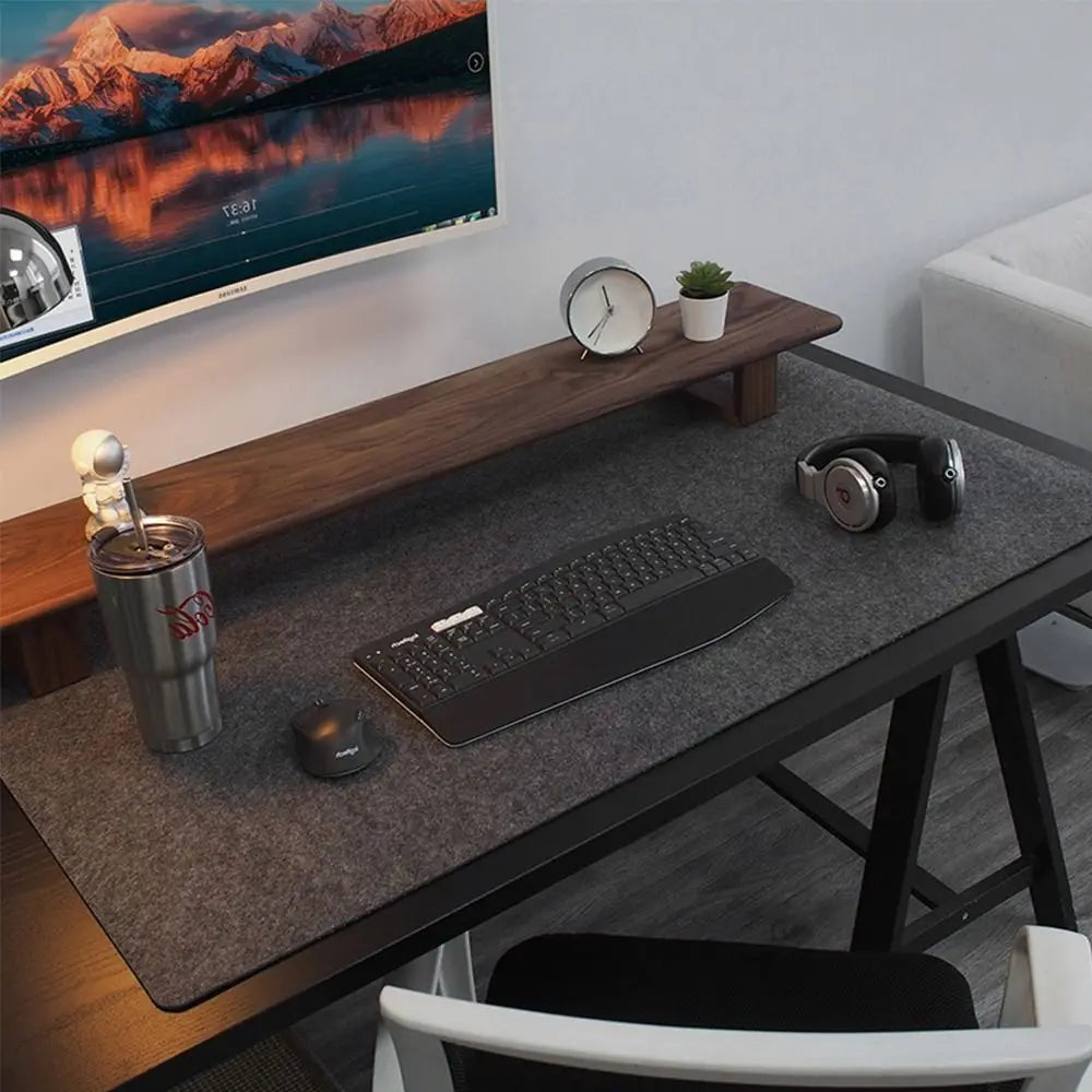 Premium Felt Desk Mat – Scratch-Resistant, Anti-Slip, and Durable