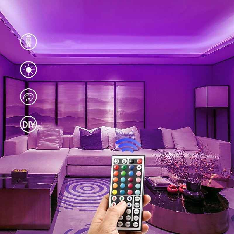 Smart LED Strip Lights – Color-Changing, Music Sync, and App-Controlled Mood Lighting