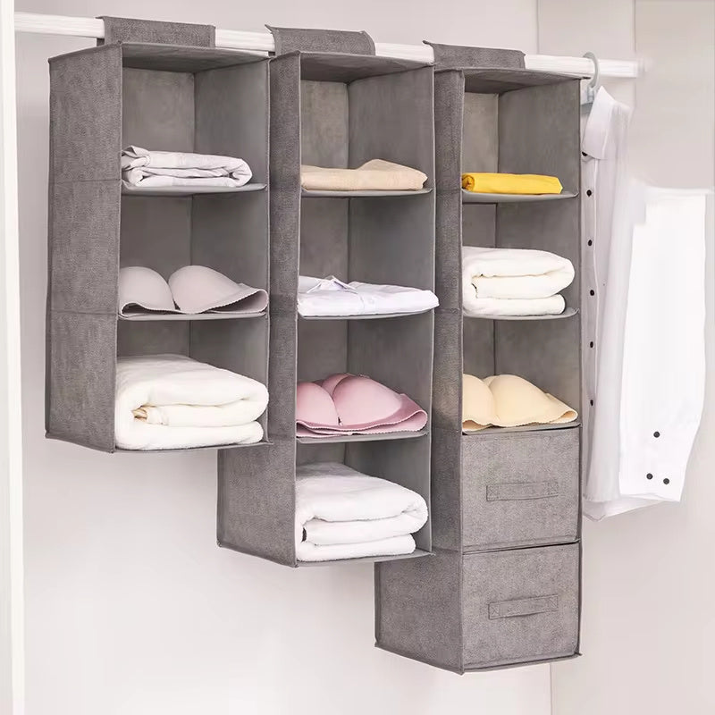 Premium Hanging Storage Bag Organizer – Multi-Pocket, Space-Saving Home & Office Solution