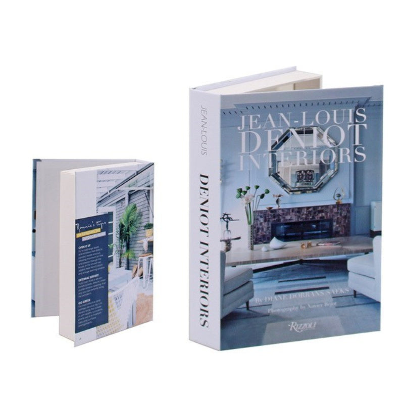 Fashion Faux Book – Stylish Hidden Storage & Home Décor Accent