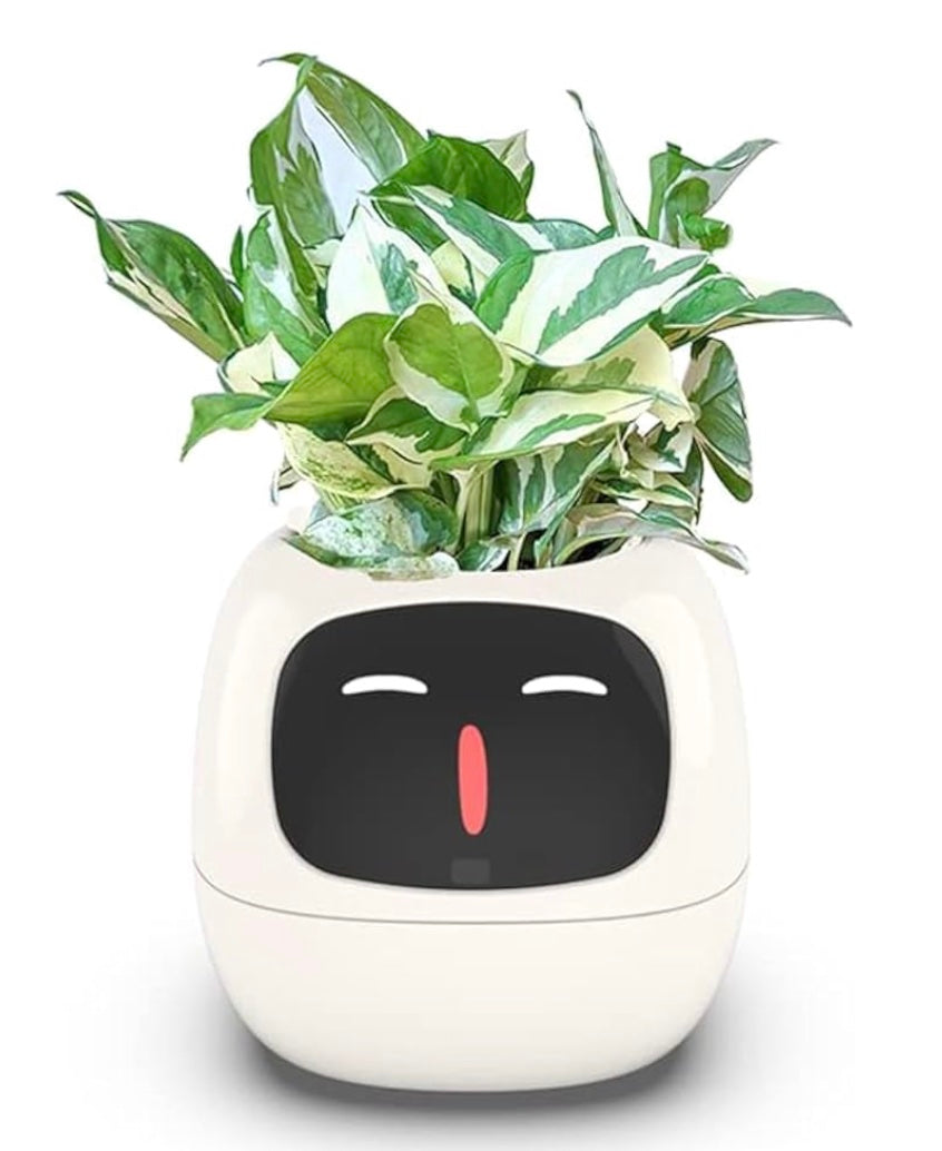 Smart Planter – AI-Powered Indoor Garden with 7 Smart Sensors & 49+ Interactive Expressions