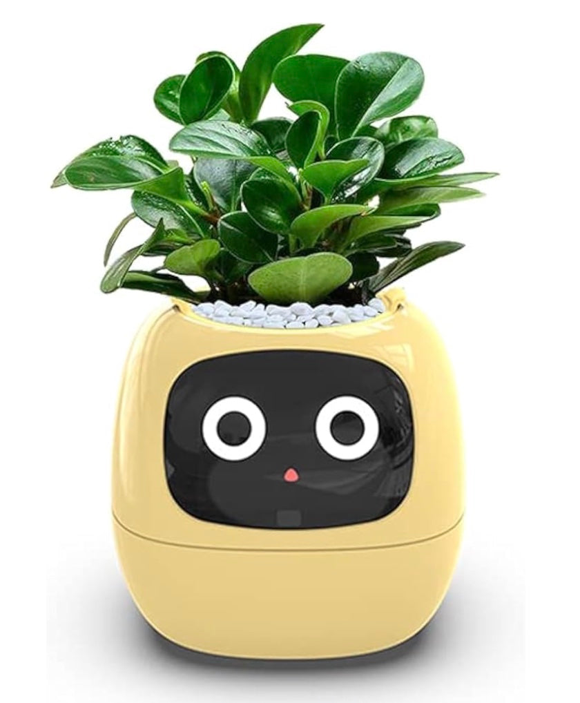 Smart Planter – AI-Powered Indoor Garden with 7 Smart Sensors & 49+ Interactive Expressions